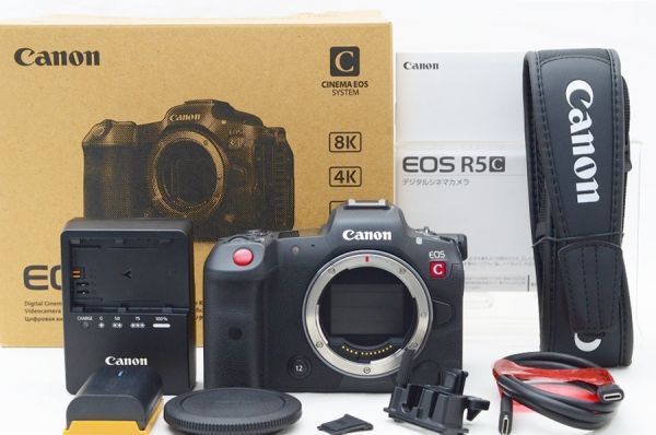 【中古】 『極美品』 Canon EOS R5C 上半身 / Canon / 加農砲 /鏡鑑受け答え一眼写真機 / 上半身
