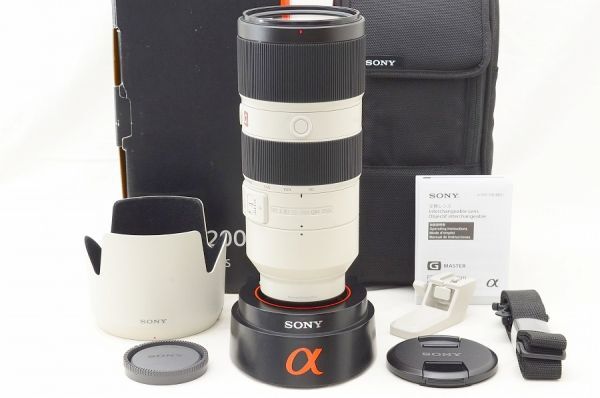 【中古】 『極美品』 Sony FE 70-200粍 F2.8 GM OSS / SEL70200GM / Sony / ソニー / 水晶体 / 鏡鑑受け答え 写真機取り替えっこ水晶体 / Eマウント