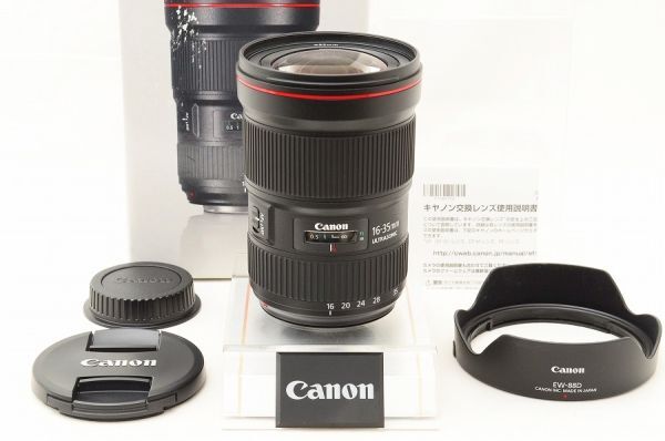 【中古】 『極美品』 Canon EF 16-35粍 F2.8 L III USM / 加農砲 / Canon / 水晶体 / 写真機取り替えっこ水晶体