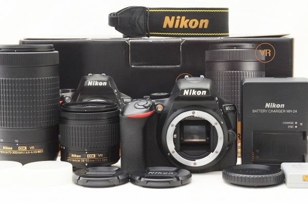 【中古】 『良品』 Nikon D5600 ダブルズームレンズキット / Nikon / ニコン / デジタル一眼一眼レフ写真機 / ダブルレンズキット