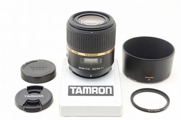 【中古】 『極美品』 TAMRON SP AF 60粍 F2 Di II MACRO G005 Nikon用 / TAMRON / タムロン / 写真機取り替えっこ水晶体 / マウント Nikon用
