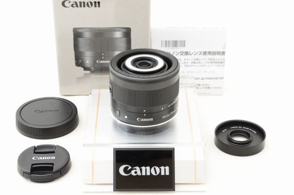 【中古】 『極美品』 Canon EF-M 28mm F3.5 Macro IS STM / キャノン / Canon / レンズ / ミラーレス カメラ交換レンズ / EF-M|HKカメラ