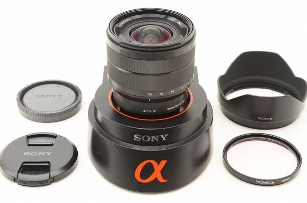 【中古】 『極美品』 Sony E 10-18粍 F4 OSS / SEL1018 / Sony / ソニー / 水晶体 / 鏡鑑受け答え 写真機取り替えっこ水晶体 / Eマウント