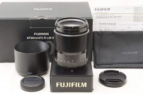 【中古】 『極美品』 FUJIFILM FUJINON XF 90mm F2 R LM WR / フジフィルム / FUJIFILM / レンズ / ミラーレスカメラ 交換レンズ｜HKカメラ