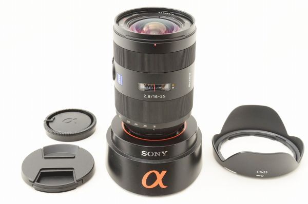 【中古】 『美品』 Sony Zeiss Vario-Sonnar T＊ 16-35mm F2.8 SSM / SAL1635Z / Sony / ソニー / レンズ / カメラ交換レンズ / Aマウント｜HKカメラ