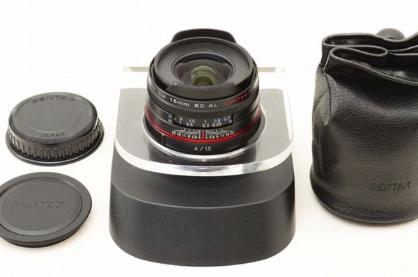 【中古】 『極美品』 固定ディスク PENTAX-DA 15粍 F4 ED AL Limited / ペンタックス / PENTAX / 水晶体  / 写真機取り替えっこ水晶体