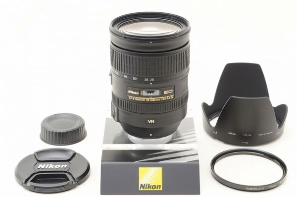 【中古】 『極美品』 Nikon AF-S NIKKOR 28-300mm F3.5-5.6 G ED VR / ニコン / Nikon / レンズ / カメラ交換レンズ