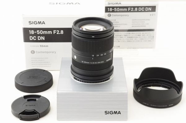 【中古】 『極美品』 SIGMA 18-50mm F2.8 DC DN Contemporary Lマウント用 / シグマ / SIGMA / レンズ / ミラーレス カメラ交換レンズ / マウント ライカ Lマウント / ライカ Lマウント|HKカメラ