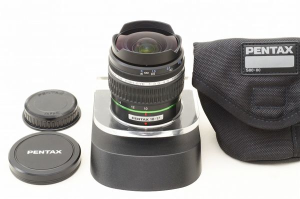 【中古】 『極美品』 smc PENTAX-DA FISH-EYE 10-17粍 F3.5-4.5 ED IF / ペンタックス / PENTAX / 水晶体  / 写真機取り替えっこ水晶体