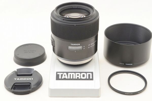 【中古】 『美品』 TAMRON SP 85粍 F1.8 Di VC USD F016 Canon用 / TAMRON / タムロン / 写真機取り替えっこ水晶体 / マウント Canon用