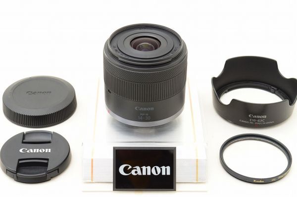 【中古】 『極美品』 Canon RF-S 14-30粍 F4-6.3 IS STM PZ / 加農砲 / Canon / 水晶体 / 鏡鑑受け答え 写真機取り替えっこ水晶体