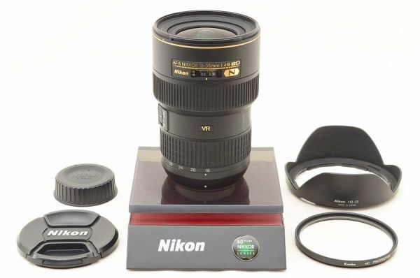 【中古】 『美品』 Nikon AF-S NIKKOR 16-35粍 F4 G ED VR / ニコン / Nikon / 水晶体 / 写真機取り替えっこ水晶体