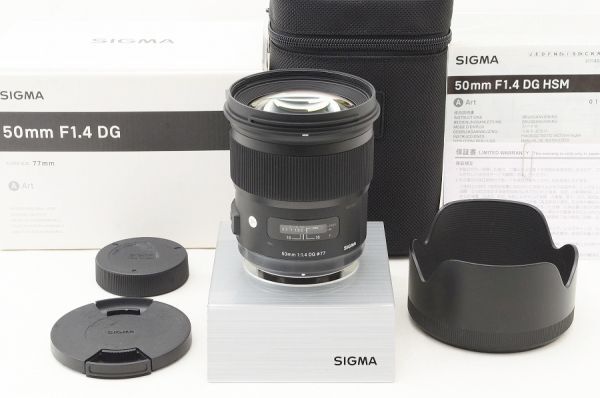 【中古】 『良品』 SIGMA 50粍 F1.4 DG HSM Art Nikon用 / シグマ / SIGMA / 水晶体 / 写真機取り替えっこ水晶体 / マウント Nikon用 / ニコン用