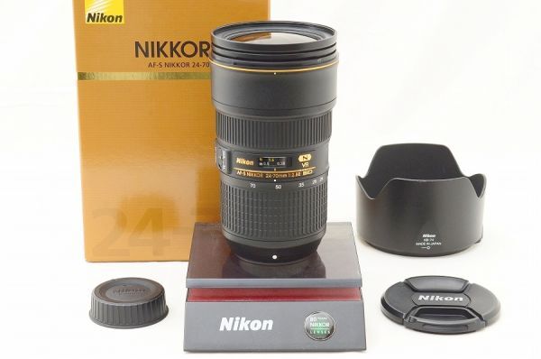 【中古】 『極美品』 Nikon AF-S NIKKOR 24-70粍 F2.8 E ED VR / ニコン / Nikon / 水晶体 / 写真機取り替えっこ水晶体