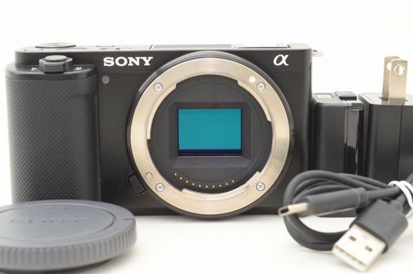 【中古】 『美品』 Sony VLOGCAM ZV-E10 上半身 / ZV-E10 / ソニー / Sony / 鏡鑑受け答え一眼写真機