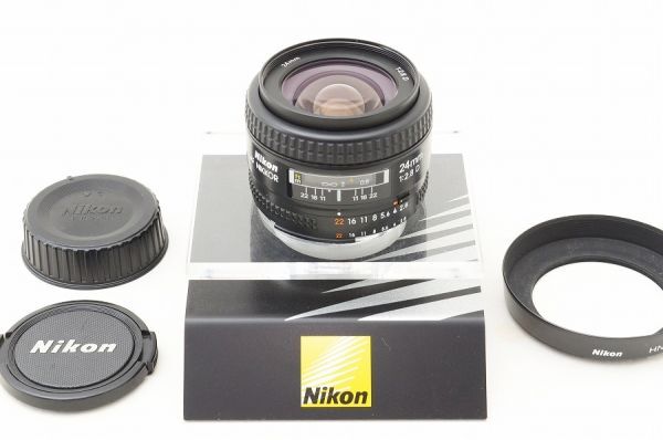 【中古】 『美品』 Nikon AF NIKKOR 24粍 F2.8 D / ニコン / Nikon / 水晶体 / 写真機取り替えっこ水晶体