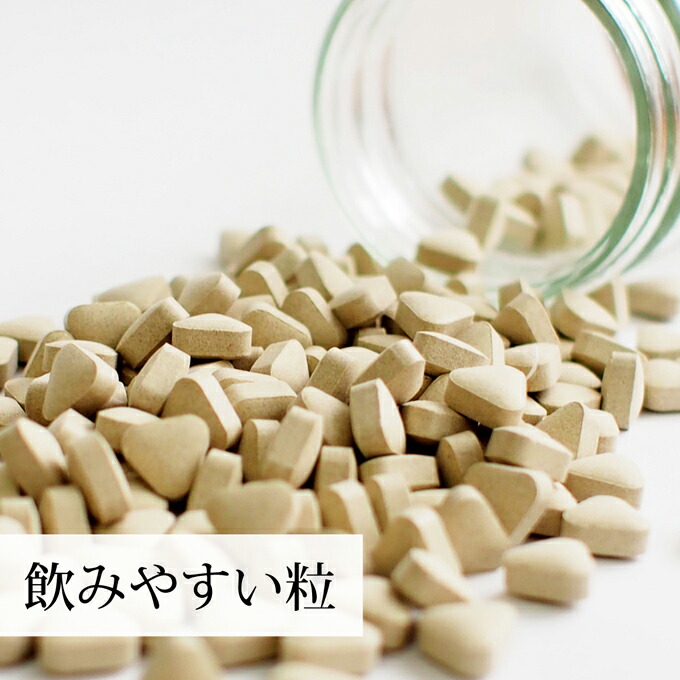 飲みやすい粒