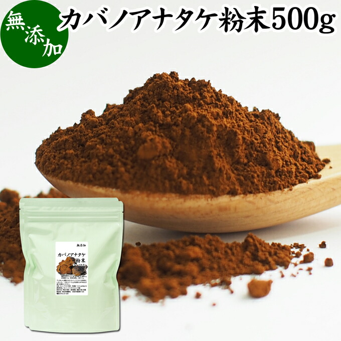 楽天市場】カバノアナタケ粉末 500g (250g×2袋) パウダー チャーガ 