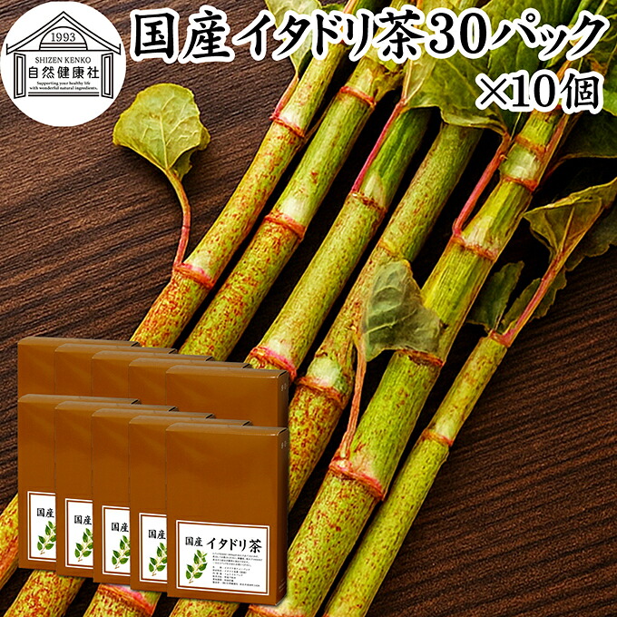 イタドリ茶 7g&times;30パック&times;10個 いたどり茶 虎杖茶 無農薬 国産 奈良県産 100% 農薬不使用 保存料 無添加 健康茶 ノンカフェイン カフェインレス デカフェ ティーパック ティーバッグ 薬草茶 煮出し 煎じ出し 無着色 健康飲料 健康食品 お茶 美容茶 サプリメント 飲みやすい｜青汁 粉末 健康茶の健康生活研究所 17,582円