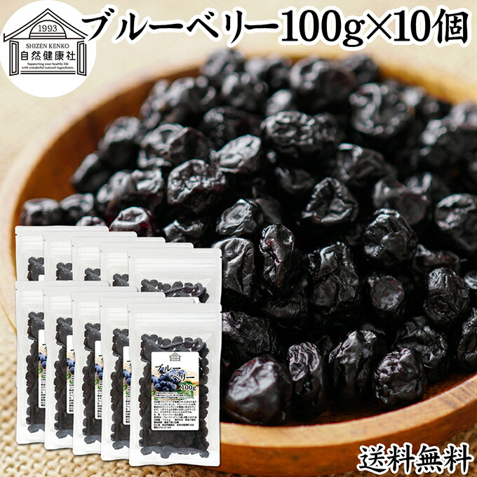 ブルーベリー 100g×10個 ドライ ドライフルーツ ブルー ベリー 乾燥 カルチベイト カルティベイト サプリ ルテイン 着色料 保存料 香料 不使用 無着色 業務用 ポリフェノール アントシアニン 食物繊維 ビタミン ミネラル サラダ お菓子 グラノーラ スイーツ スムージー 材料