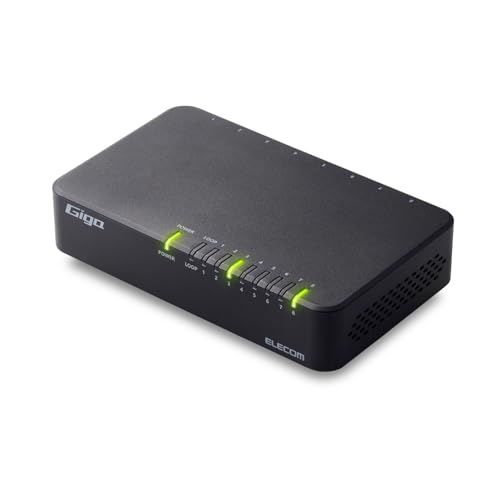 楽天市場】エレコム スイッチングハブ 1000BASE-T対応