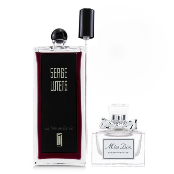 【貨物輸送無料】セルジュ ルタンス serge lutens la fille de berlin eau de parfum spray x christian dior miss dior blooming bouquet eau de toilette spray 2pcs【外国で直送】