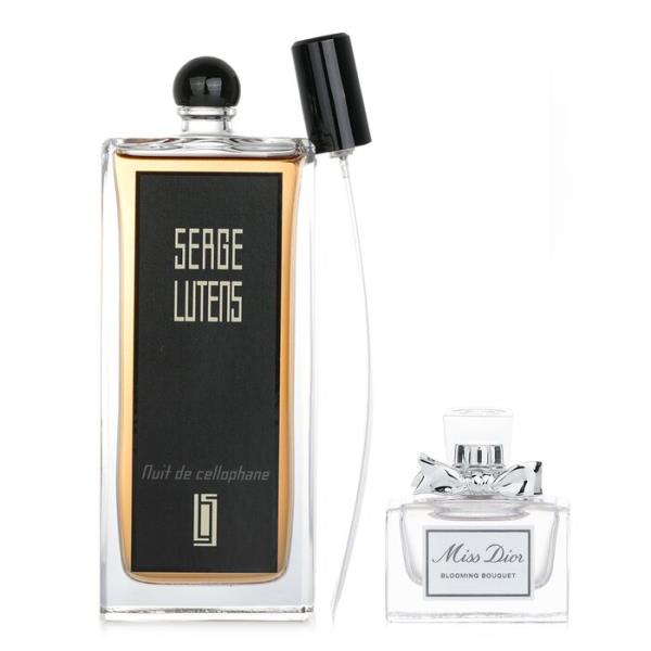 【貨物輸送無料】セルジュ ルタンス serge lutens nuit de ophane eau de parfum spray x christian dior miss dior blooming bouquet eau de toilette spray 2pcs【外国で直送】