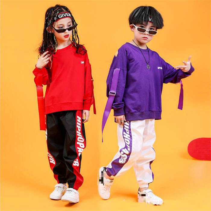 ヒップホップ 女の子 ダンス着 子供 カッコイイ パンツ ジャズダンス パーカー ステージ ダンス服 男の子 トップス ストリートダンス セットアップ