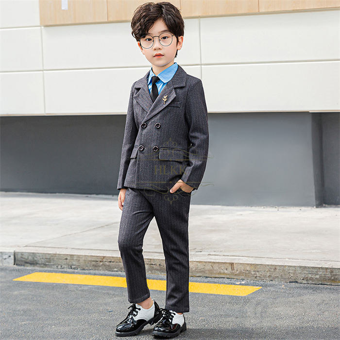 子供スーツ 5点セット 男の子 セットアップ 子供服 ベビースーツ キッズスーツ フォーマルスーツ スーツセット 男の子スーツ ストライプ 舞台衣装 おしゃれ 制服 演奏会 入学式 卒業式 発表会 結婚式 演出服 学園祭 文化祭 合唱団服 礼服 超安い品質