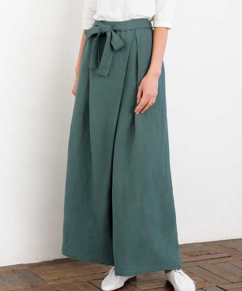 楽天市場 型紙 パターン L Bt1 ベルトつきタックワイドパンツ M L Ll 型紙 パターン ハンドメイド カンパニー