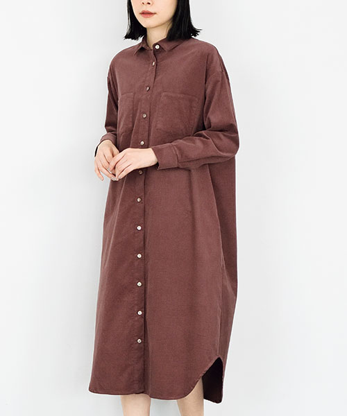 楽天市場 型紙 パターン L Bt221 シンプルポケットシャツワンピース S M L 型紙 パターン ハンドメイド カンパニー