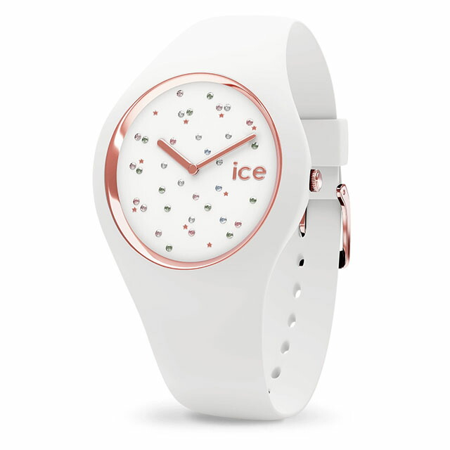 新版 アイスウォッチ 日本公式ショップ 正規代理店 腕時計 時計 Ice Cosmos アイスコスモ スター ホワイト ミディアム 想像を超えての Www 503 Sv