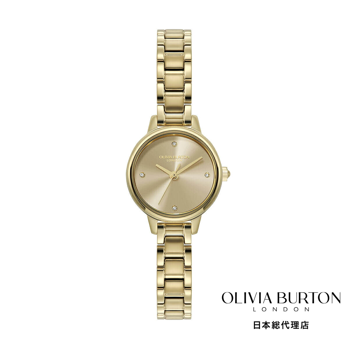 OLIVIA BURTON / オリビア・バートン クラシック - ミニ ゴールド ブレスレット｜H&deg;M&rsquo;S&rdquo; WatchStore