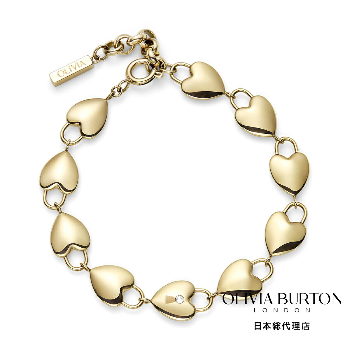 OLIVIA BURTON / オリビア・バートン クラシック - ロックハート ゴールド ブレスレット