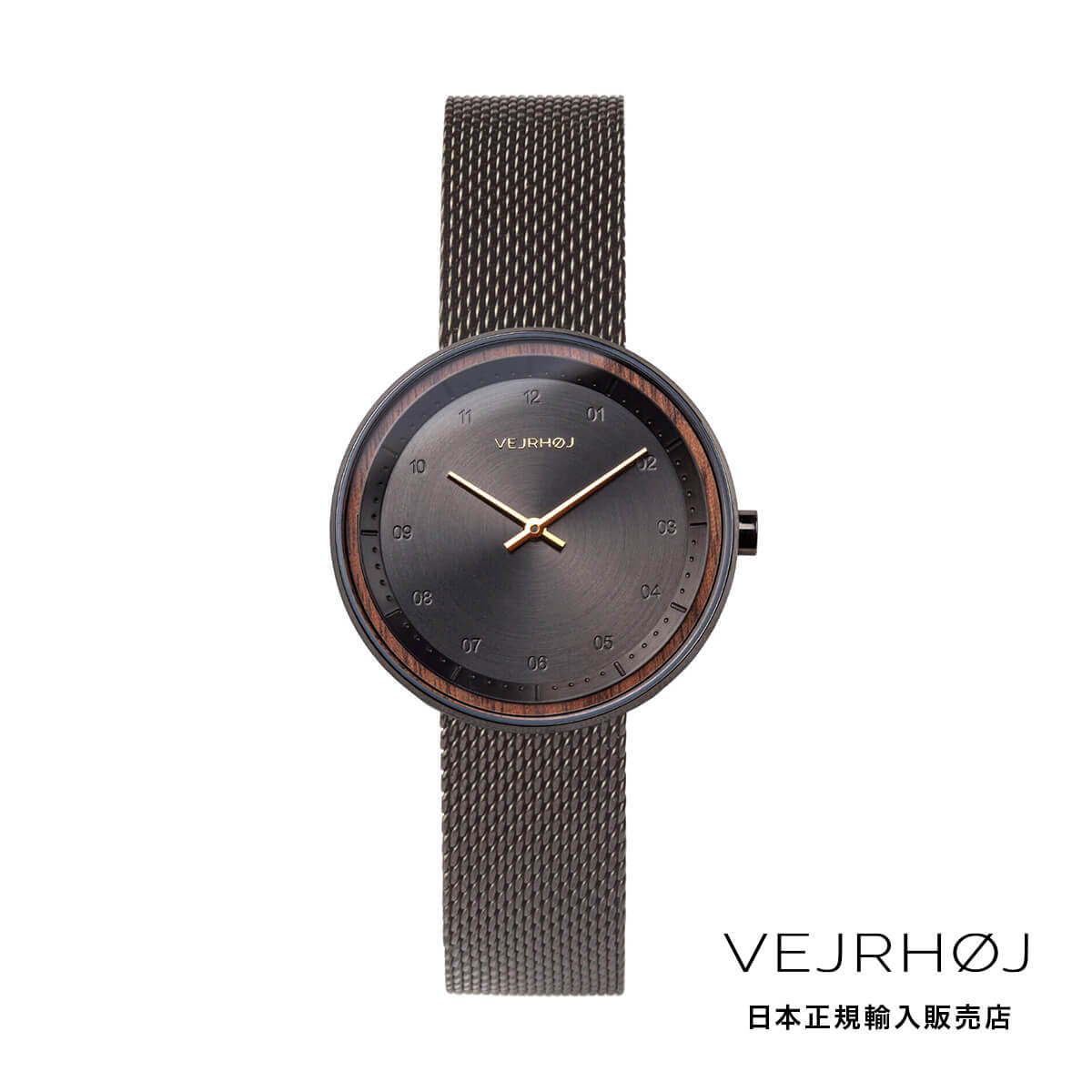 【楽天市場】ヴェアホイ/VEJRHOJ BLACK & GOLD 腕時計 