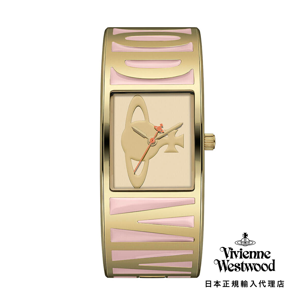 Vivienne Westwood / ヴィヴィアンウエストウッド ビーバー - レディース ピンク ゴールド バングル