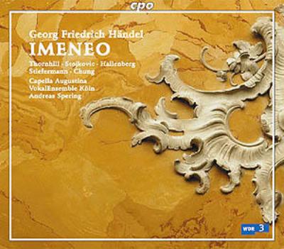 【輸入盤】 Handel ヘンデル / 歌劇「イメネーオ(ヒュメナイオス)」 ハレンベルク / ストイコヴィッチ / シュペリング / 他 【CD】
