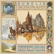 Schumann　シューマン　交響曲第３番、第４番、『マンフレッド』序曲　クーベリック＆バイエルン放送響　【Blu-spec　CD】