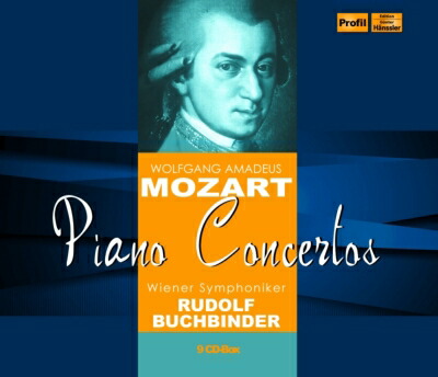 【輸入盤】 Mozart モーツァルト / ピアノ協奏曲全集　ブッフビンダー、ウィーン交響楽団（９ＣＤ） 【CD】