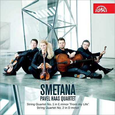 【輸入盤】 Smetana スメタナ / 弦楽四重奏曲第１番『わが生涯より』、第２番　パヴェル・ハース四重奏団 【CD】