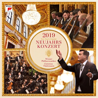 New Year's Concert ニューイヤーコンサート / ニューイヤー・コンサート2019：クリスティアン・ティーレマン指揮＆ウィーン・フィルハーモニー管弦楽団 (3枚組アナログレコード / Sony Classical) 【LP】