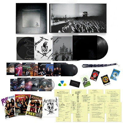 【輸入盤】 Metallica メタリカ / Metallica 【リマスター・デラックス・ボックス・セット】(14枚組CD+6枚組アナログ+6枚組DVD 【CD】
