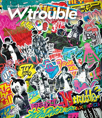 送料無料 ジャニーズwest ジャニーズ West Live Tour 2020 W Trouble Blu Ray Blu Ray Disc Cdm Co Mz