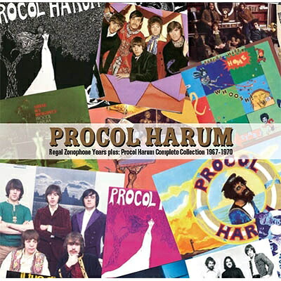 Procol Harum プロコルハルム / Regal Zonophone Years Procol Harum Complete Collection: 1967-1970 (8CD) 【日本独自企画生産限定盤】 【CD】|HMV&BOOKS online 1号店