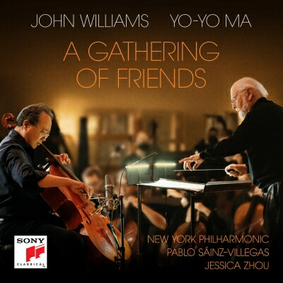 John Williams ジョンウィリアムズ / ギャザリング・オブ・フレンズ～チェロ協奏曲、ハイウッドの亡霊、他　ヨーヨー・マ、ジョン・ウィリアムズ＆ニューヨーク・フィル(2枚組アナログレコード / Sony Classical) 【LP】