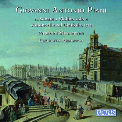 【送料無料】 ピアーニ、ジョヴァンニ・アントニオ(1678-1760) / ソロ・ヴァイオリン、チェロとチェンバロのための12のソナタ ラビリント・アルモニコ(2CD) 輸入盤 【CD】