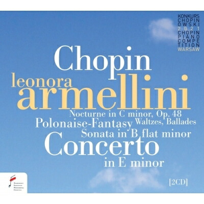 【輸入盤】 Chopin ショパン / レオノーラ・アルメリーニ～第18回ショパン国際ピアノ・コンクール・ライヴ 2021～ピアノ協奏曲第1番、他　アンドレイ・ボレイコ＆ワルシャワ・フィル（2CD） 【CD】