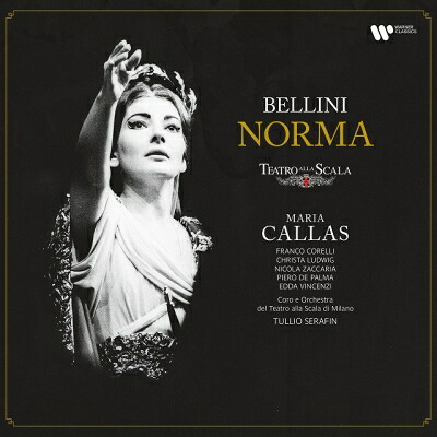 Bellini ベッリーニ / 『ノルマ』（全曲）セラフィン＆スカラ座、カラス、コレルリ、他（1960年ステレオ・セッション）（4枚組 / 180グラム重量盤レコード / Warner Classics） 【LP】｜HMV＆BOOKS online 1号店