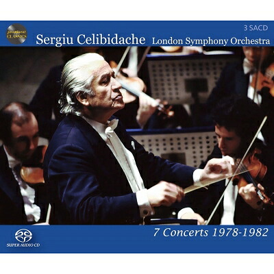 【輸入盤】 セルジウ・チェリビダッケ＆ロンドン交響楽団、伝説の7つのコンサート 1978～1982年ステレオ・ライヴ（3SACDシングルレイヤー） 【SACD】
