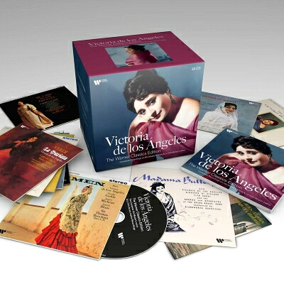 【輸入盤】 ビクトリア・デ・ロス・アンヘレス／ワーナー・クラシックス・エディション（59CD） 【CD】 23,909円